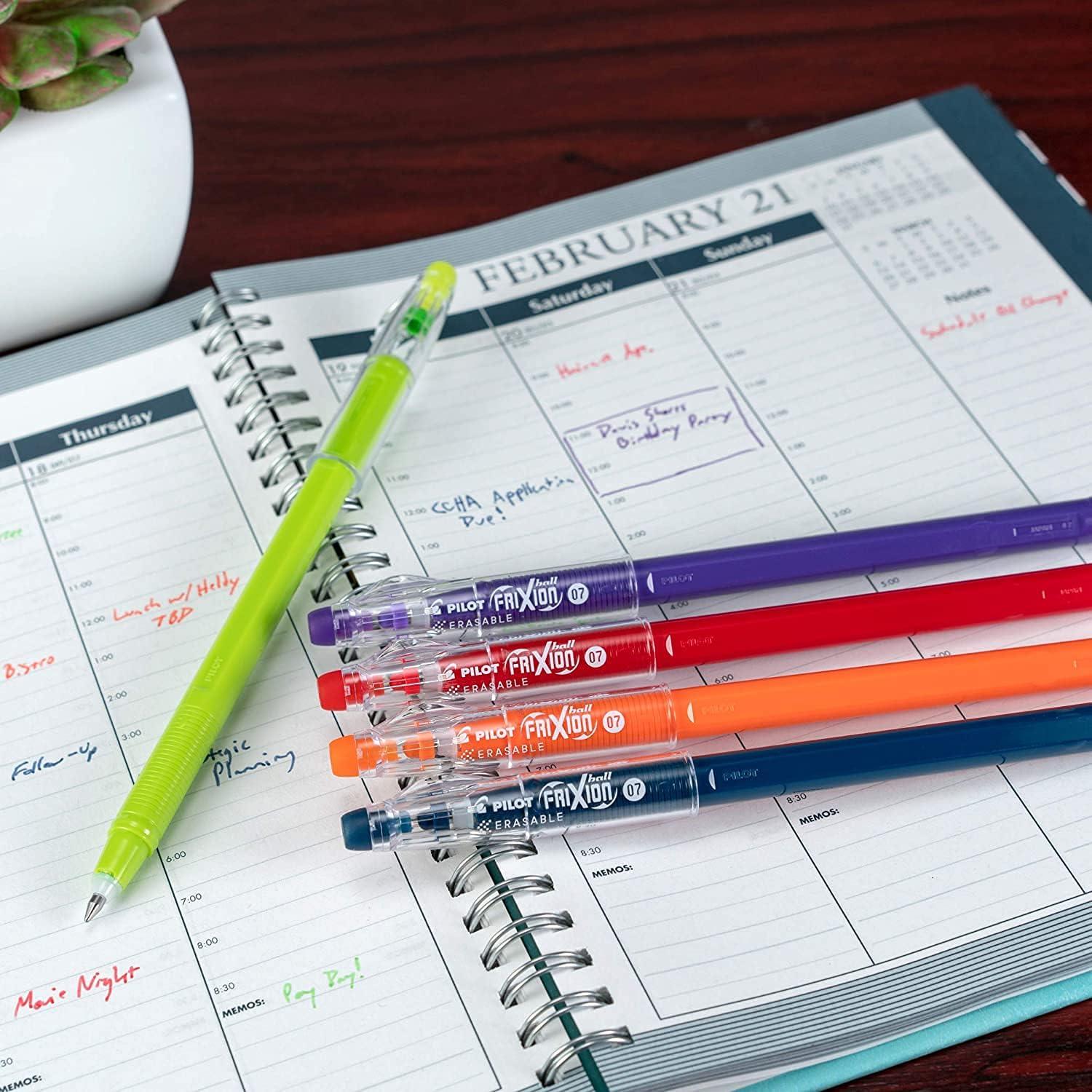 imagePilot FriXion ColorSticks Erasable Gel Ink Pens Fine Point 07 mm Tub of 36 Assorted ColorsVibrant 16