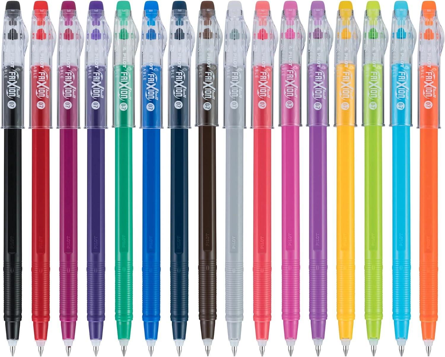 imagePilot FriXion ColorSticks Erasable Gel Ink Pens Fine Point 07 mm Tub of 36 Assorted ColorsVibrant 16