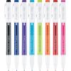 Pilot, FriXion Fineliner Erasable Marker Pens, Fine Point .7 mm, Pack of 12, Assorted Colors(Assorted 8)