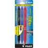 imagePILOT FriXion Clicker Erasable Refillable ampamp Retractable Gel Ink Pens Fine Point BlackBlueRed Inks 3Pack 31467Gel Pens