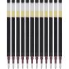 imagePILOT Pen G2 Gel Ink Refills For Rolling Ball Pens Bold Point 10mm Black Ink 12Pack