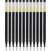 imagePILOT Pen G2 Gel Ink Refills For Rolling Ball Pens Fine Point 07mm Black Ink 12Pack