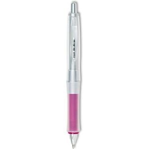 PILOT Dr. Grip Center of Gravity Refillable & Retractable Ballpoint Pen, Medium Point, Pink Grip, Black Ink, Single Pen (36182)(Pink Grip)