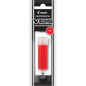 Pilot BeGreen V Board Master Whiteboard Marker Refill Cartridge, Black(Red)