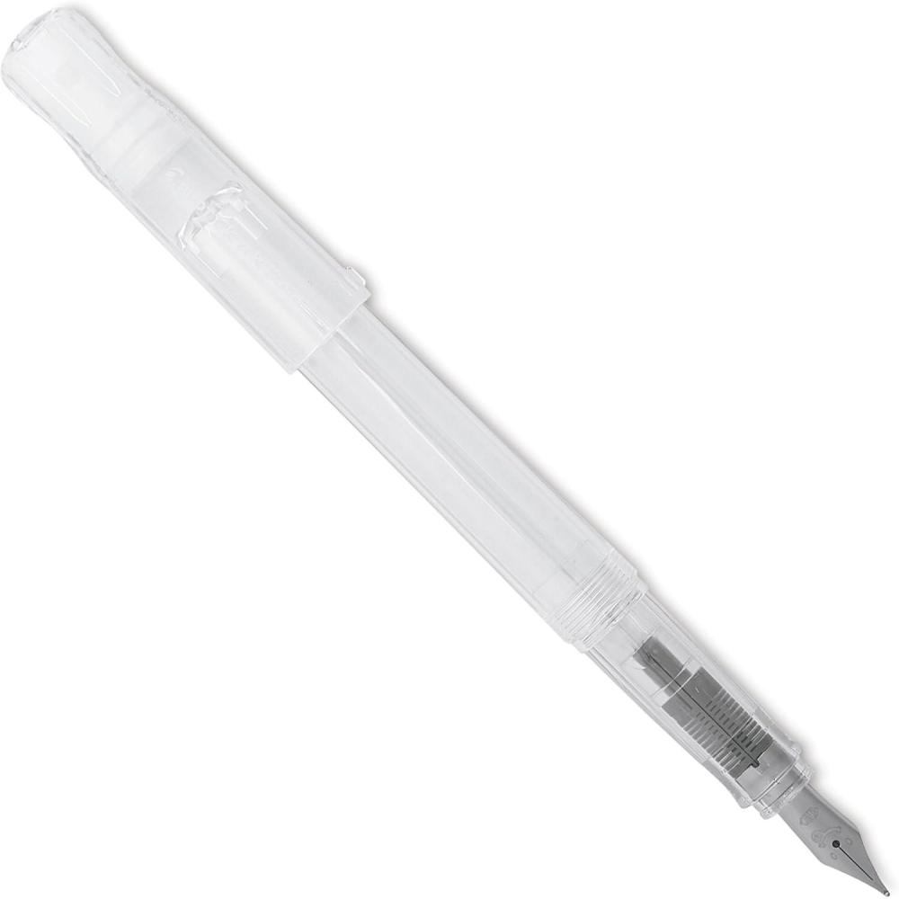 imagePILOT Kakuno Fountain Pen Clear Barrel Medium Nib 10822Clear Barrel