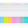 imagePILOT Acroball PureWhite Advanced Ink Refillable ampamp Retractable Ball Point Pens with Assorted Accents Fine Point Black Ink 14Pack 14691