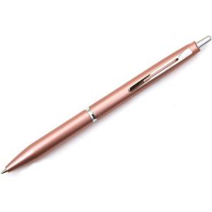 PILOT Acroball 1000 Ultra-Premium Refillable & Retractable Ball Point Pen, Black Barrel, Fine Point, Black Ink, Single Pen (13635)(Rose Gold Barrel)
