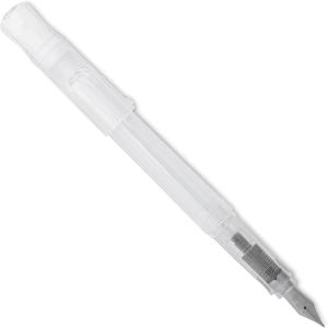 PILOT Kakuno Fountain Pen, Clear Barrel, Medium Nib (10822)(Clear Barrel)