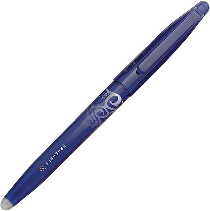 imagePilot FriXion Ball Erasable ampamp Refillable Gel Ink Pens Fine Point 07 mm Pack of 3 BlackBlue