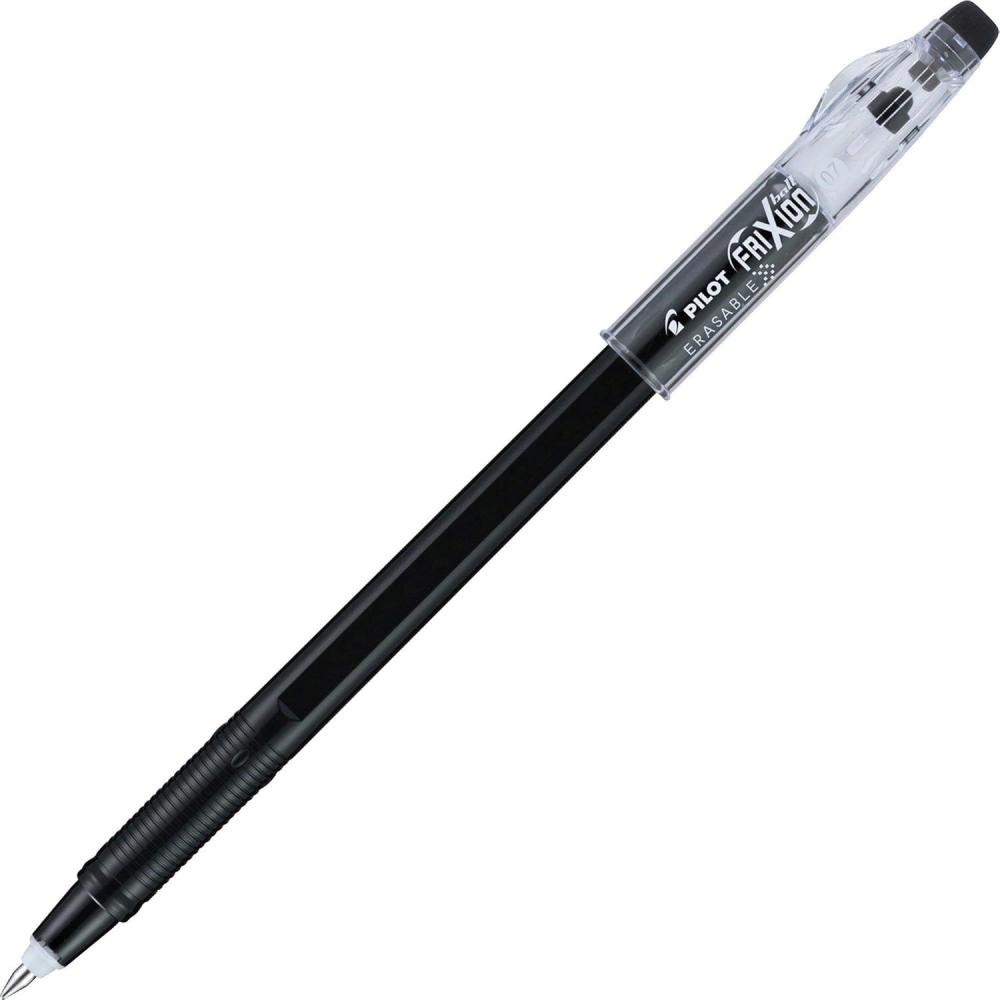 imagePilot FriXion ColorSticks Erasable Gel Ink Pens Fine Point 07 mm Pack of 12 BlueBlack