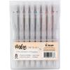 imagePILOT FriXion Waai Erasable Gel Pens 8 Pack Pouch Extra Fine Point 05 mm Assorted Colors