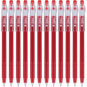 Pilot, FriXion ColorSticks Erasable Gel Ink Pens, Fine Point 0.7 mm, Pack of 12, Blue(Red)