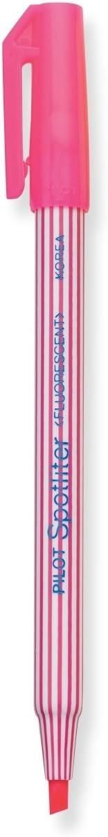 imagePilot Spotliter Fluorescent Highlighters Chisel Tip Purple 12Pack 49011Pink
