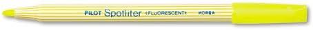 imagePilot Spotliter Fluorescent Highlighters Chisel Tip Purple 12Pack 49011Yellow
