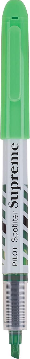imagePilot Spotliter Supreme Fluorescent Highlighters Chisel Tip Yellow 12Pack 16008Green