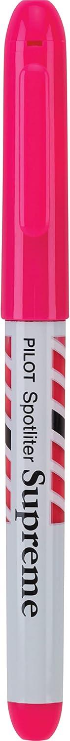 imagePilot Spotliter Supreme Fluorescent Highlighters Chisel Tip Yellow 12Pack 16008Pink