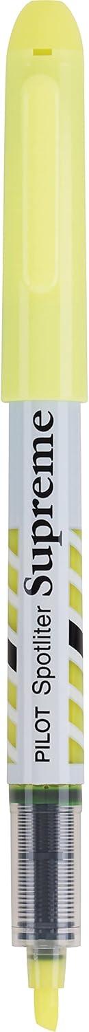 imagePilot Spotliter Supreme Fluorescent Highlighters Chisel Tip Yellow 12Pack 16008Yellow