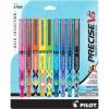 imagePilot Precise V5 Capped Liquid Ink Rollerball Pens Deco Collection Extra Fine Point Ink Pens 05 mm Colored Pens Assorted Colors Pack of 9  Ideal for School Journaling ampamp Office Writing