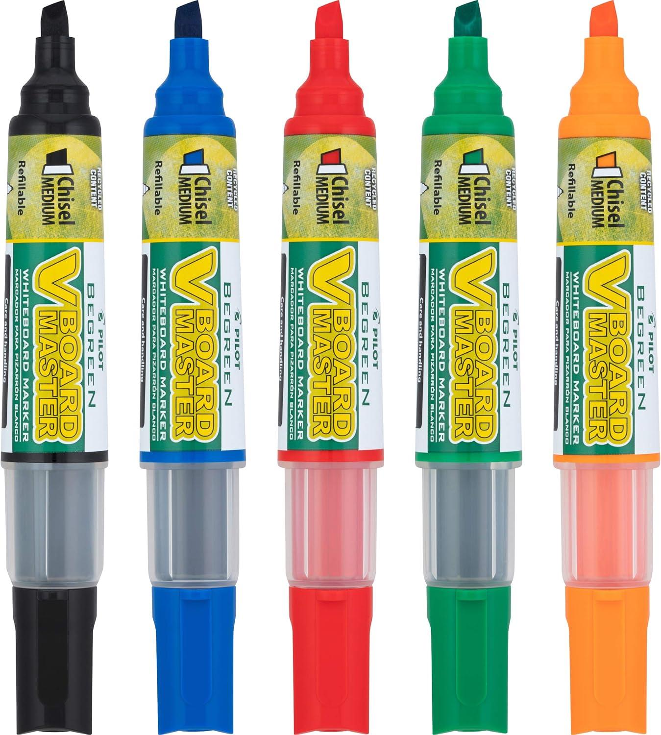 image:imagePilot V Board Master Refillable Dry Erase Markers Assorted Colors Bundle 15 Count15 Count Pack of 1