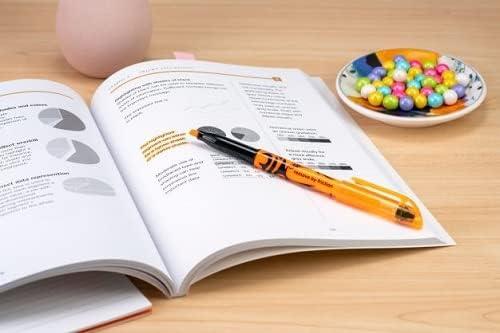 image:imagePILOT FriXion Light Erasable Highlighters Chisel Point Assorted Colors Box of Six 3pks 18 Pens total Too Much or The Wrong Color Highlighted Make Mistakes Disappear without White Out C3001