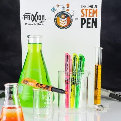 image:imagePILOT FriXion Light Erasable Highlighters Chisel Point Assorted Colors Box of Six 3pks 18 Pens total Too Much or The Wrong Color Highlighted Make Mistakes Disappear without White Out C3001